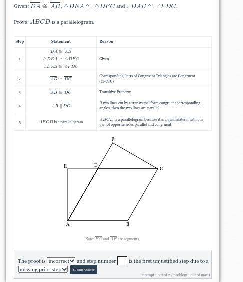 Determine the correctness of the proofsThe proof below may or may not be correct. If-example-1