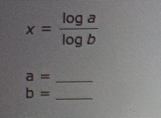 Solve 2^x = 20 for x. Express your answer in terms of the common log (NOT as a decimal-example-1