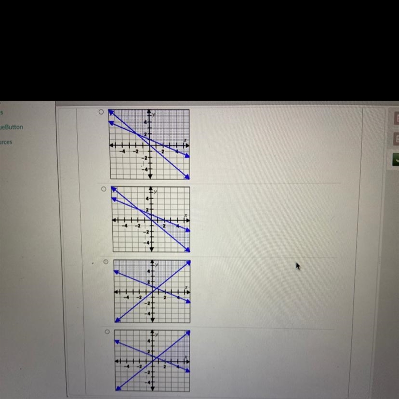 Graph the system of linear inequalities.x + 2y ≥ 2-x + y ≤ 0-example-1