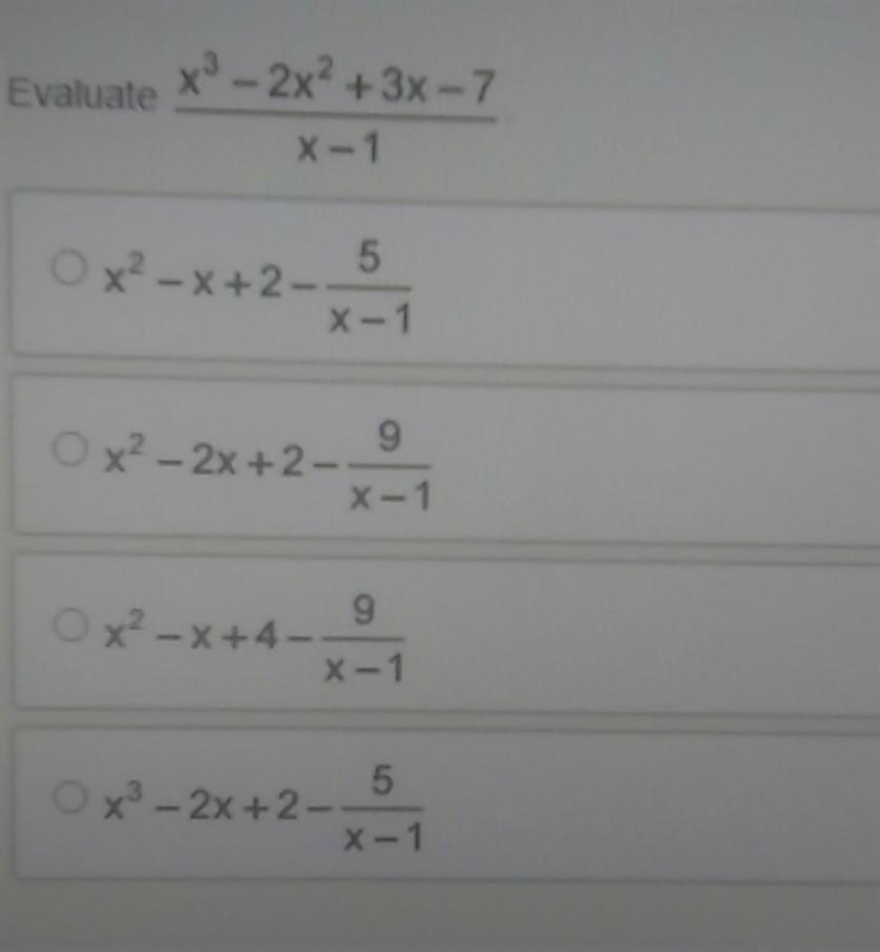 M stuck, i dont know where i went wrong. Will brain list, pls help. Evaluate x³-2x-example-1