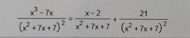 Determine whether each partial fraction decomposition is correct by graphing the left-example-1