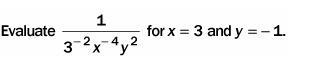 Evaluate A)9 B)-9 c) 729 d) -729-example-1