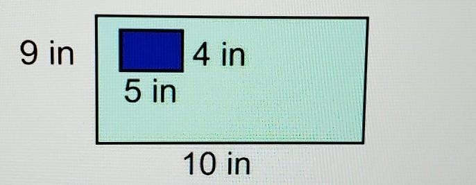 Ind the probability of an object dropped into the large rectangle staying in the small-example-1