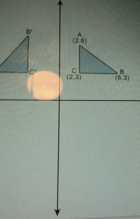 Figure ABC is rotated 90° counterclockwise to form th congruent figure A'B'C'. A (26) Rule-example-1