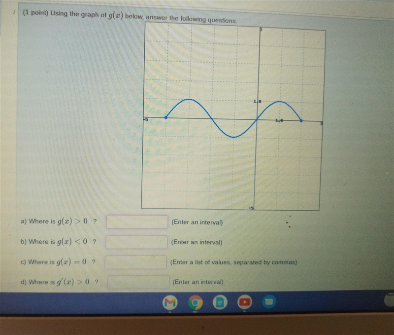 Hello, I need help on how to read attached graph based on the questions.Thank you-example-1