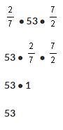 Choose all properties that were used to simplify the following problem: (Possible-example-1