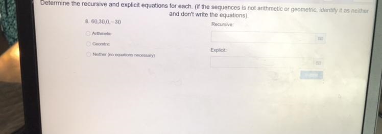 The sequence is 60,30,15,15/12 btw if you can’t see it clear in the image.-example-1