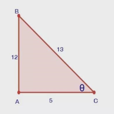 Find the sine ratio of angle O (theta ).Hint: Use the slash symbol (/) to represent-example-1