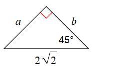 7 5.Find the missing side length a. Leave your answers as radicals in simplest form-example-1