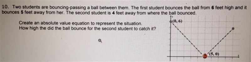 Two students are bouncing-passing a ball between them. The first student bounces the-example-1