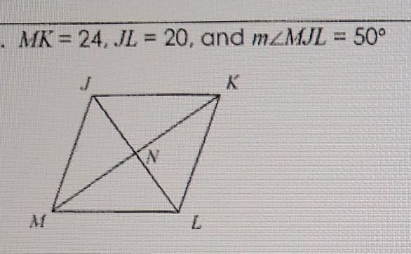 could someone help me find the measures of this Rhombus? im very confused right now-example-1