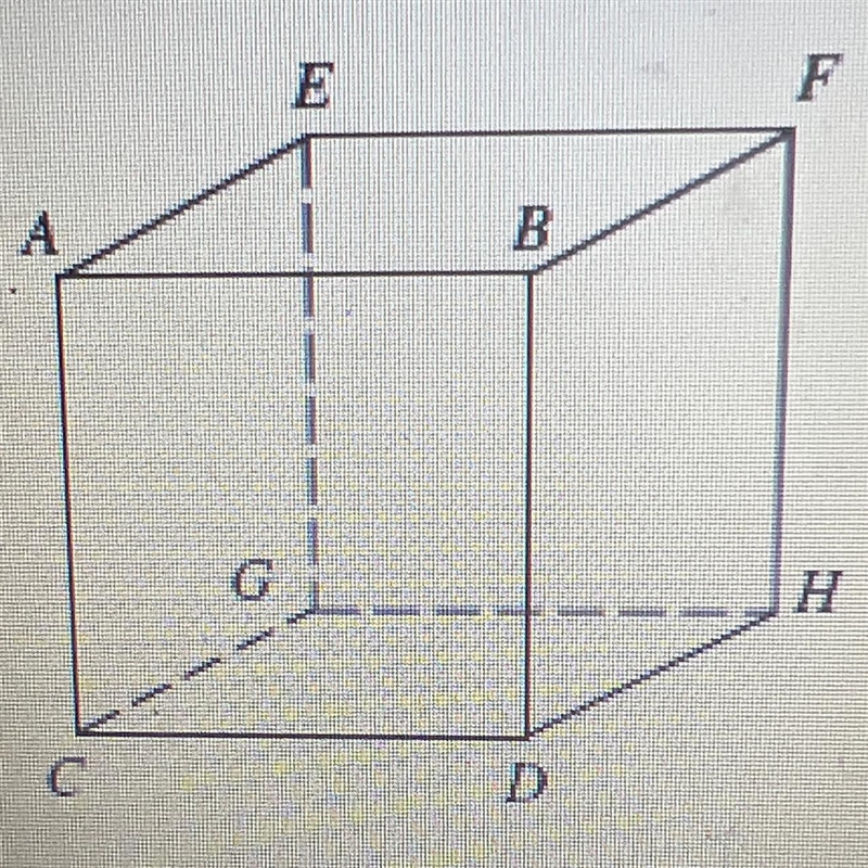 Suppose each edge of the cube shown in the figure is 10 inches long. Find the sine-example-1