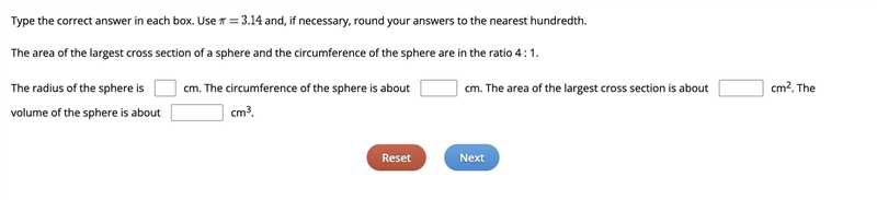 Type the correct answer in each box. Use and, if necessary, round your answers to-example-1