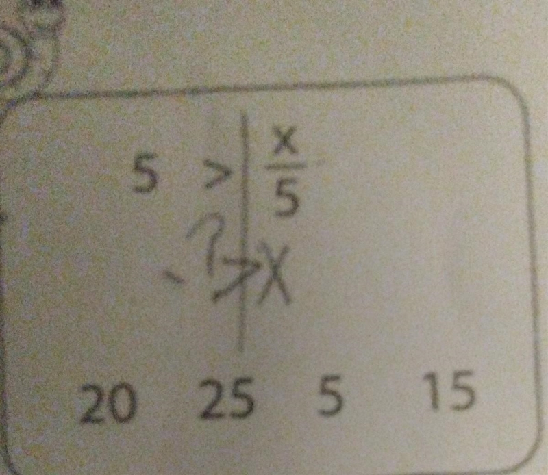 Circle the possible values that satisfy each inequality! ​-example-1