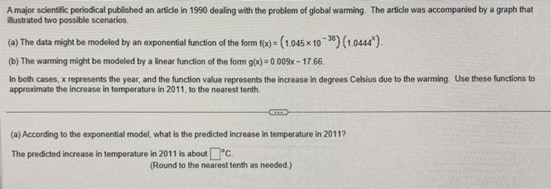 Solve the two step problem (problem A & B) down below-example-1