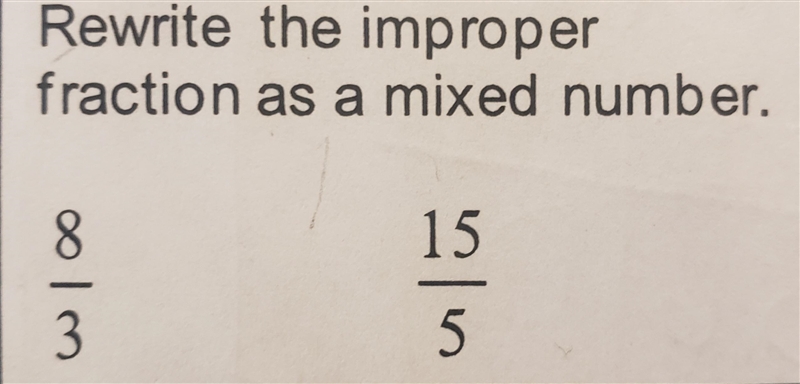 Rewrite the improper fraction as a mixed number.-example-1