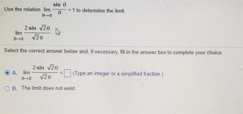 Use the relation to determine the limit refer to picture please.-example-1