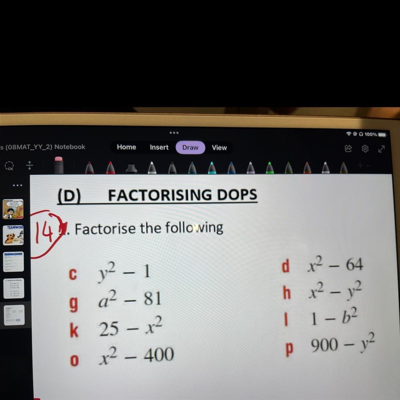 PLEASE HELP IM CONFUSED HOW TO FACTORISE THESE-example-1