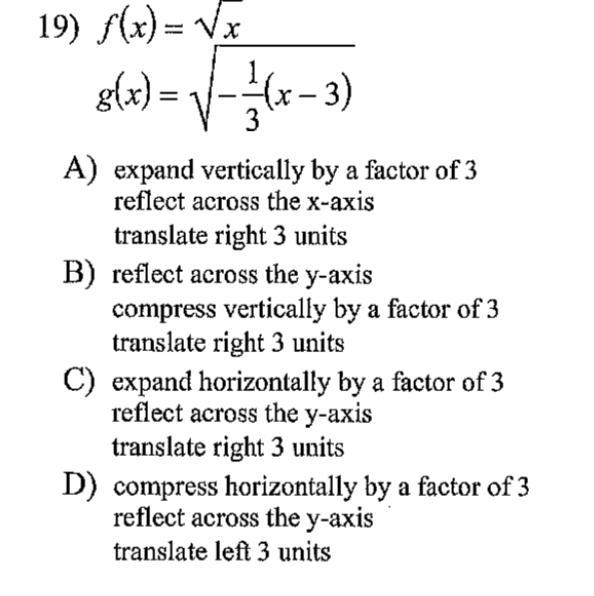 Describe the transformations necessary to transform the graph of f(x) into that of-example-1