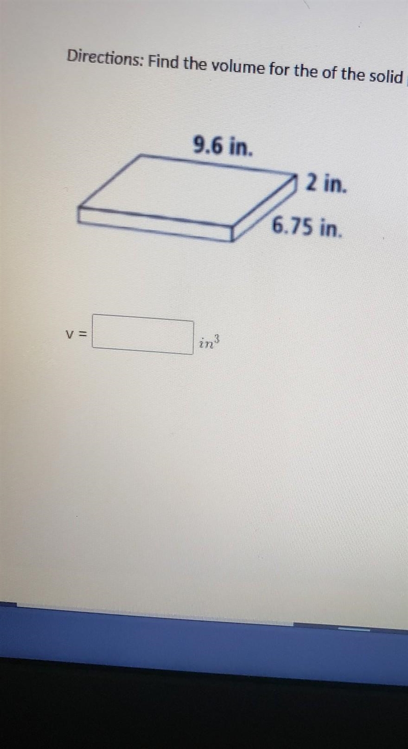 Find the volume for the solid picture. ROUND TO THE NEAREST HUNDREDTH-example-1