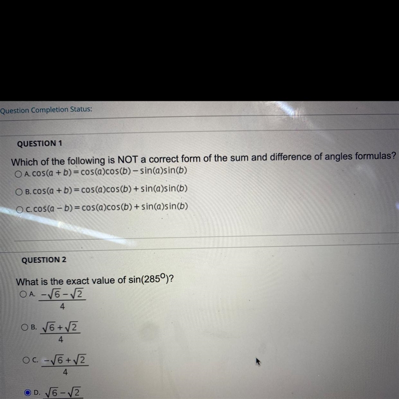 I need help with my practice test homework with question 1-example-1