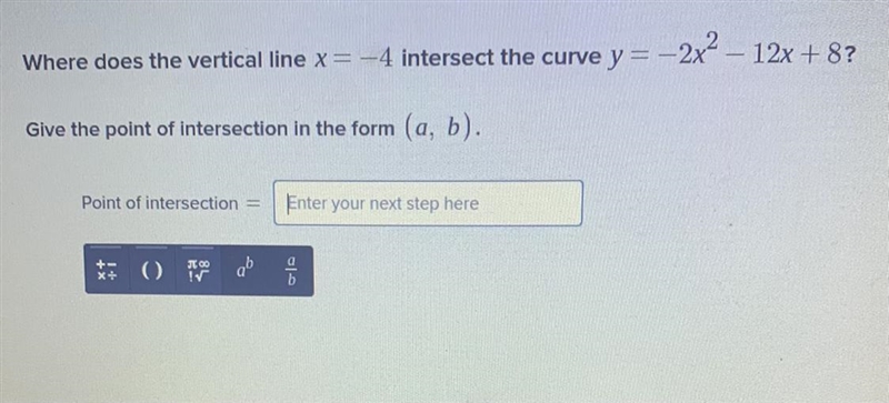 Point of intersections=-example-1