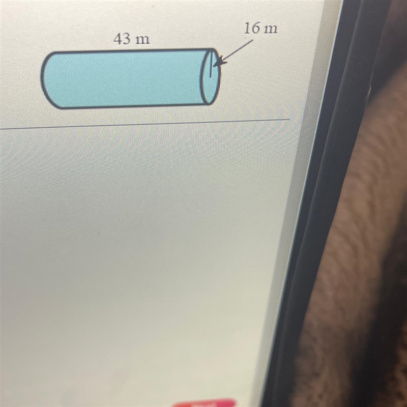 Find the total surface area AND the volume of the solid object in the picture simplify-example-1