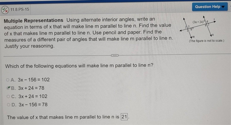 I don't know how to do this (don't mind the 21)​-example-1