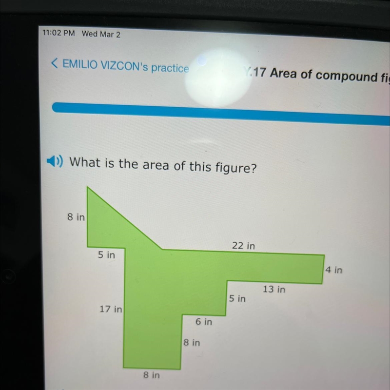 What is the area of this figure-example-1