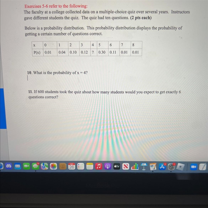 What is the probability of X=4? Image above.-example-1