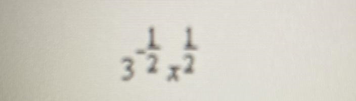 Express with radical signs instead of fractional exponents. Rationalize the dominator-example-1