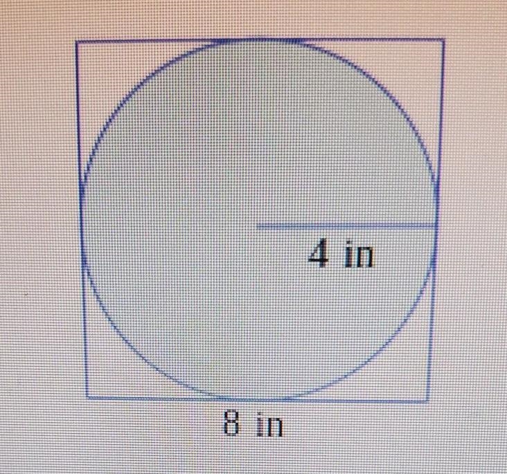 A point is chosen at random in the square find the probability that the point is in-example-1