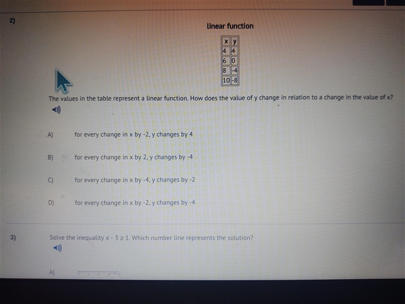 Linear function ху 60 10-8 The values in the table represent a linear function. How-example-1