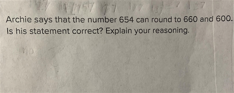 Have your child practice rounding that page number to the nearest 10 and 100-example-1