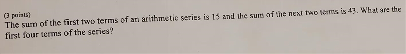 The sum of the first two terms of an arit-example-1