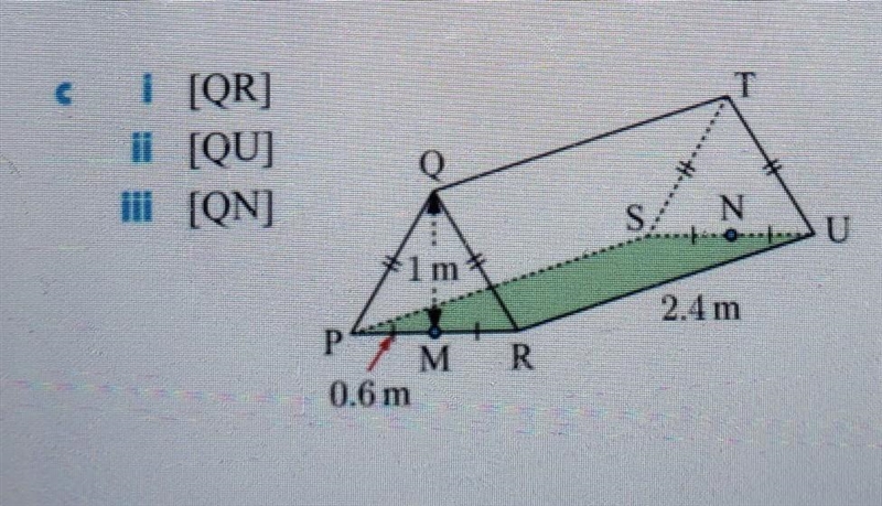 The Angle Between A Line And A Plane: Find the angle between the following line segments-example-1