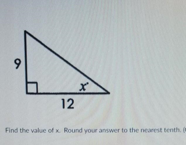 How to find the value of x and round it up-example-1