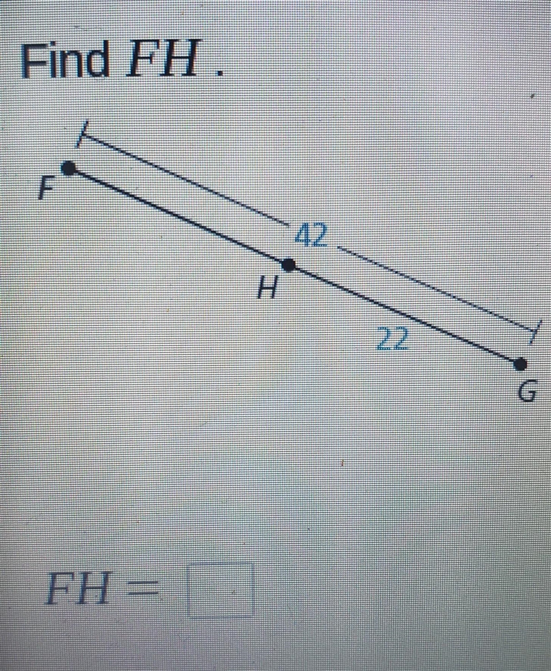 Find FH. Help Please.​-example-1