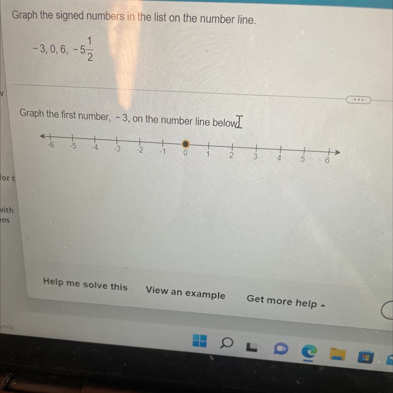 Graphs the sighted numbers in the list on the number line-example-1