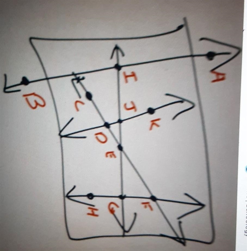 number one name three collinear points number to name four coplanar Point number three-example-1