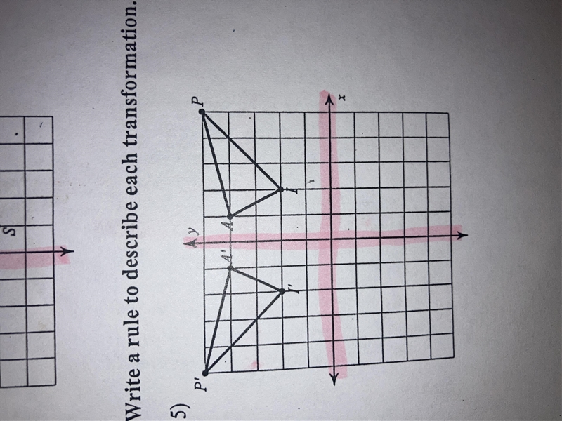 Write a rule to describe each transformation.-example-1