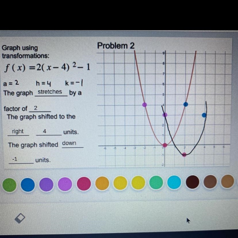 Is this Correct quick explanation please (is this correct way to graph it)￼￼￼-example-1