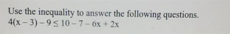 Graph the solution set of the inequality on the number line-example-1