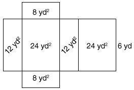 pweeze help Use the following net to find the surface area of the solid figure it-example-1