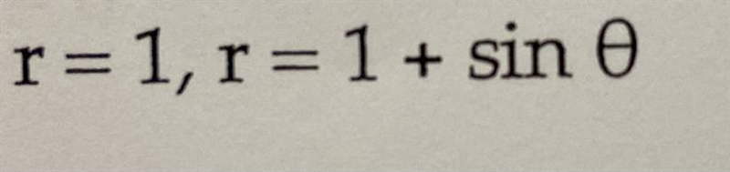 Find the polar coordinates of the point(s) of intersection of the given curves for-example-1