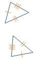 Which pair of triangles can be proven congruent by the HL theorem? 2 right triangles-example-4