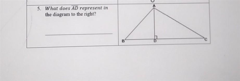 What does AD represent in the diagram to the right-example-1