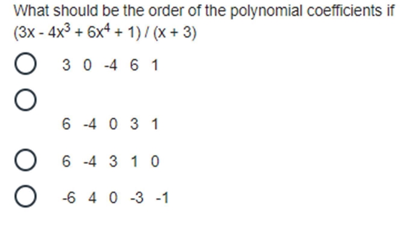 What should be the order of polynomial-example-1