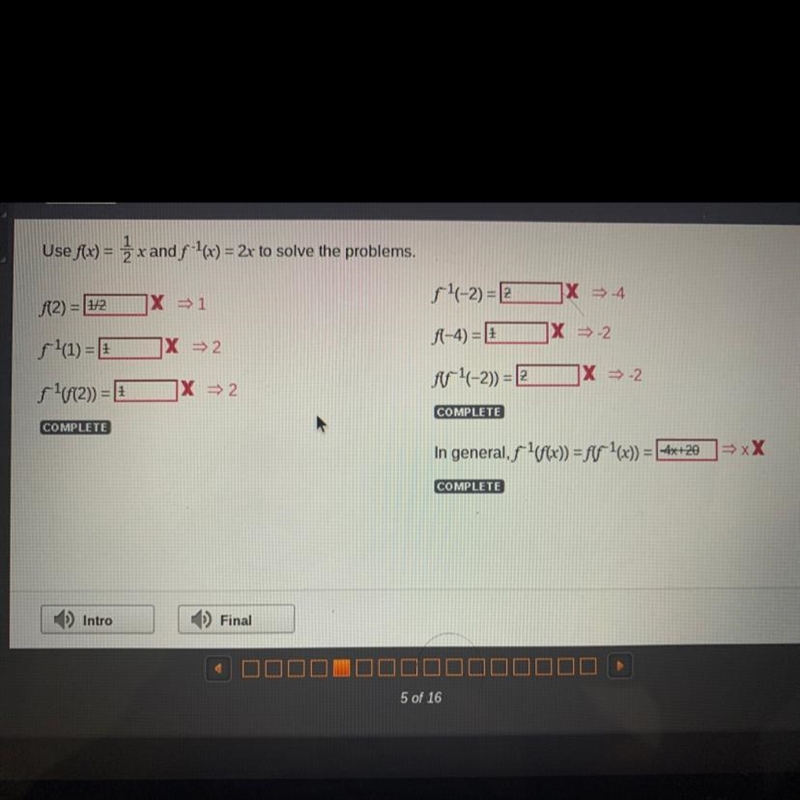 Don’t know how to solve with the -1 before the x-example-1