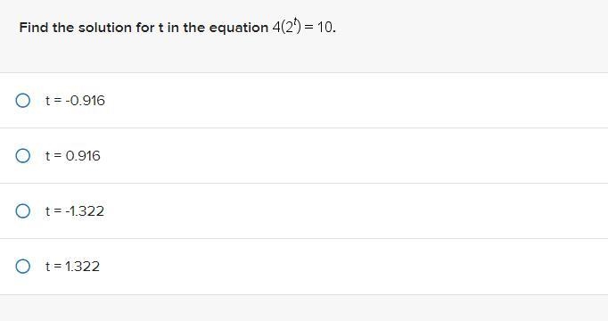 Please help!! Find the solution for t in the equation:-example-1